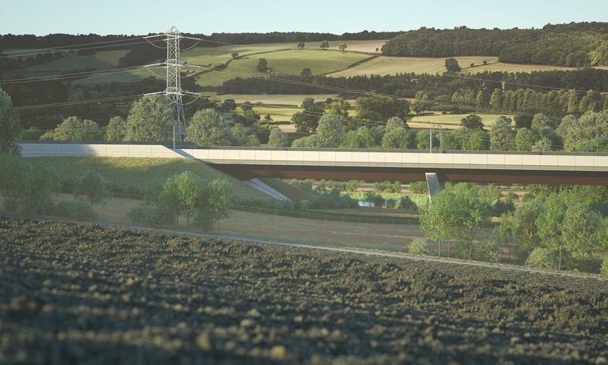 HS2 designers cut carbon with pioneering new viaduct design